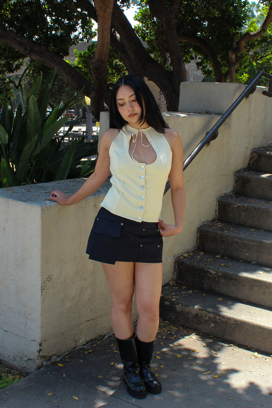 COMING SOON! Hazel top - Cream (Made to order)