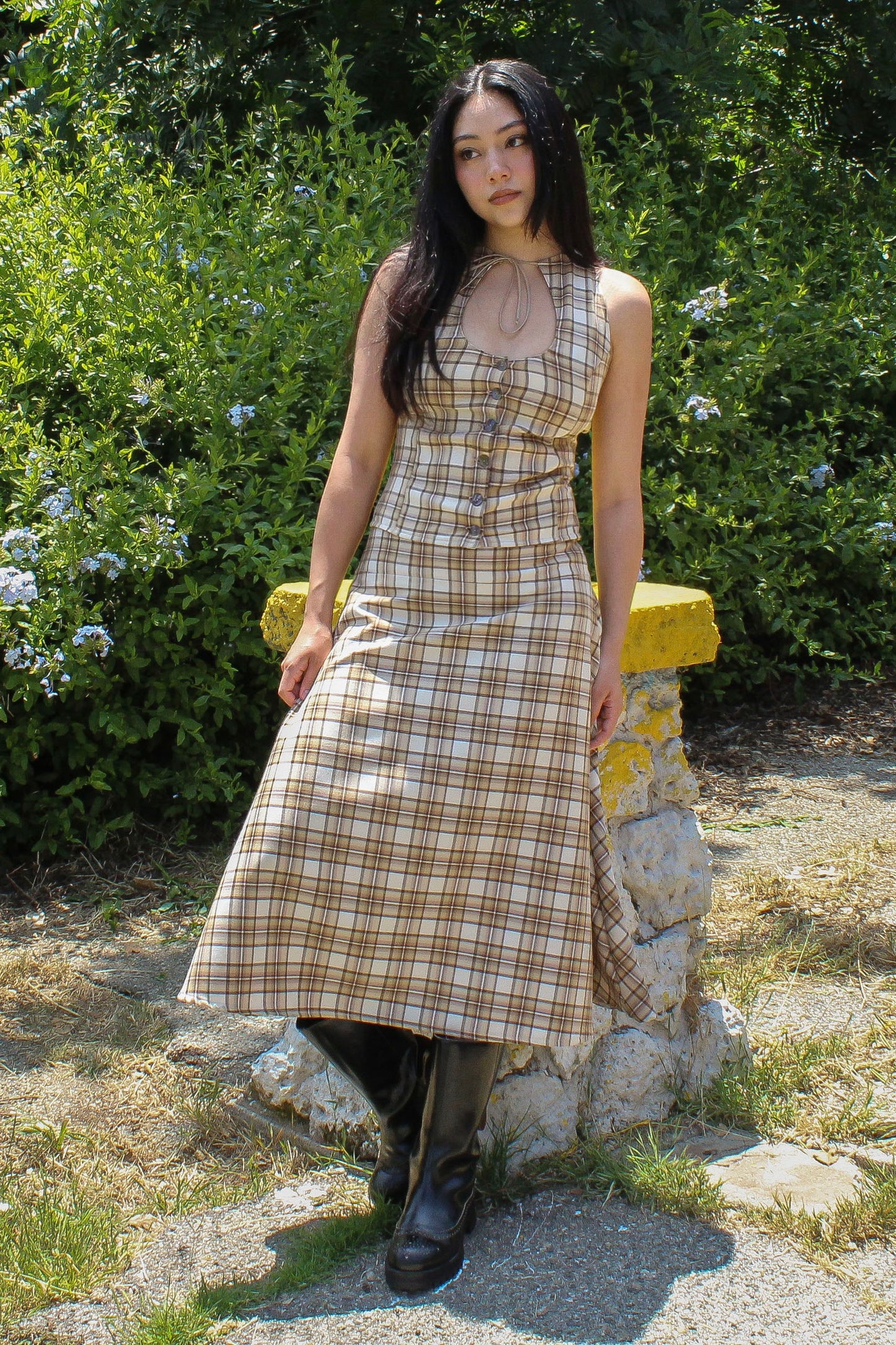 COMING SOON! Hazel top - Plaid (Made to order)