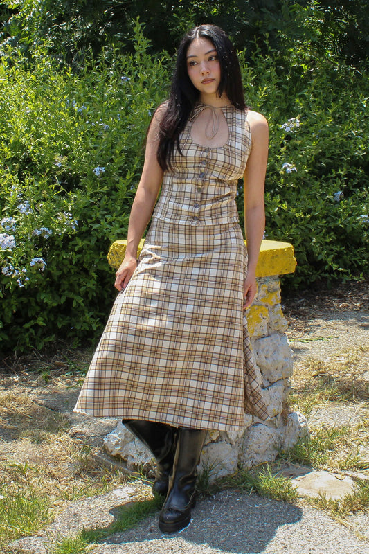 COMING SOON! Hazel top - Plaid (Made to order)