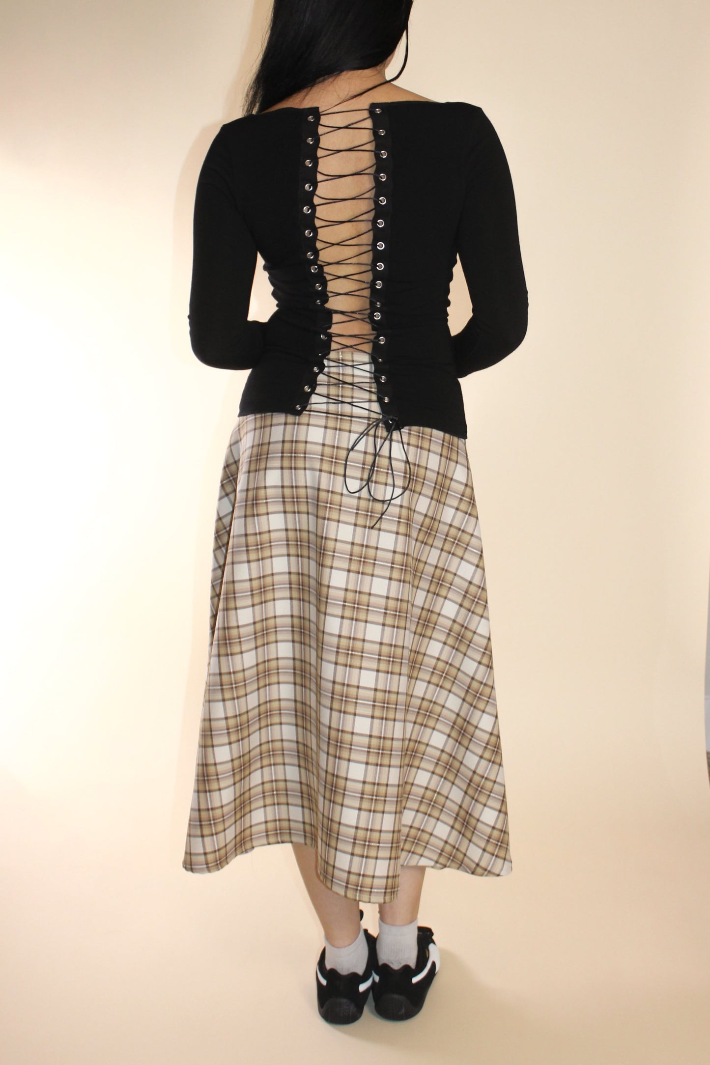 Ivy top - Black (Made to order)