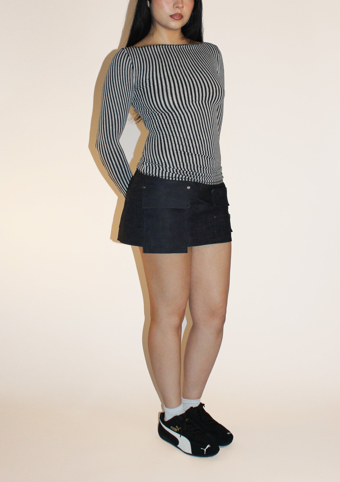 Ivy top - Stripe (Made to order)